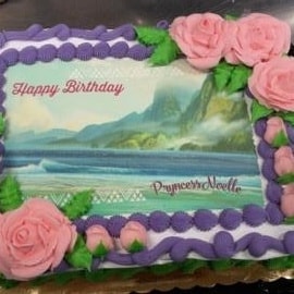 Scenic Landscape Cake